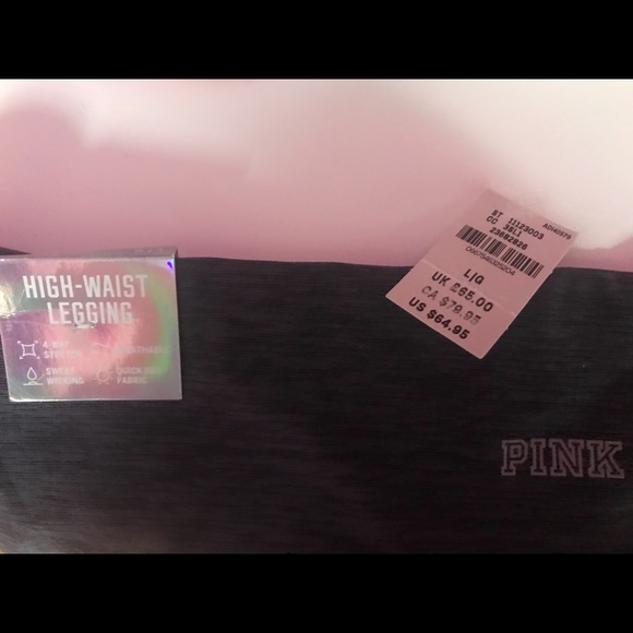 Victoria’s Secret pink high waist legging tights - Picture 5 of 5